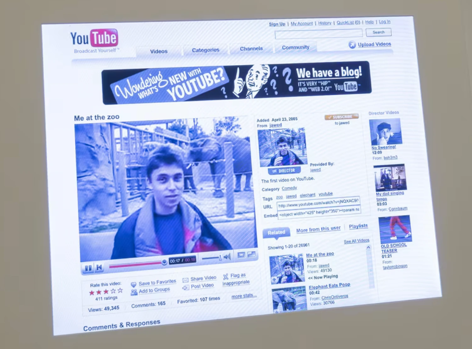 RazomUA - У V&A у Лондоні відкрили експозицію про зародження YouTube — що це значить для цифрової пам'яті й українських творців