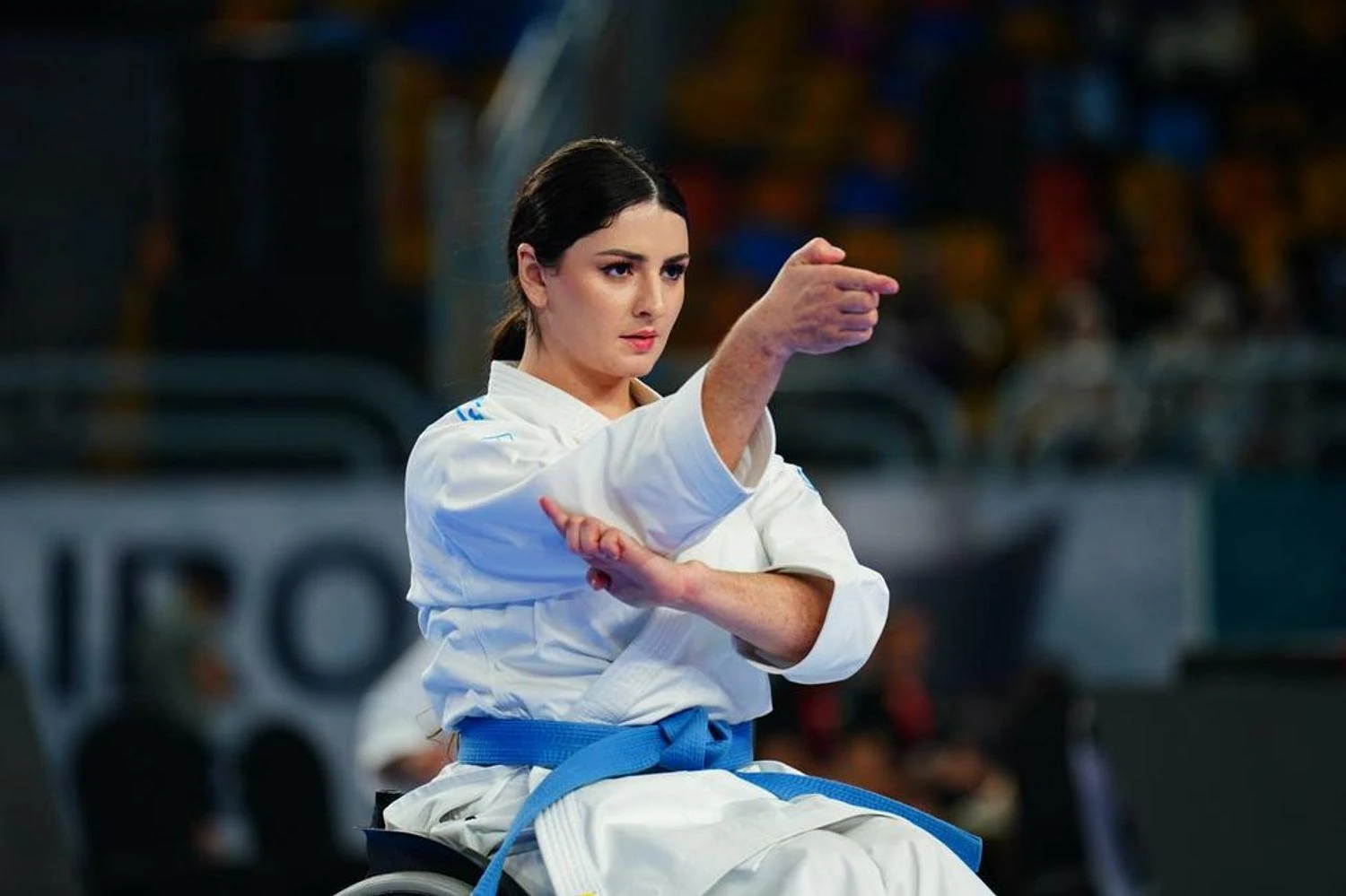 RazomUA - Каріна Айрапетян здобула срібло чемпіонату світу з паракарате в Каїрі