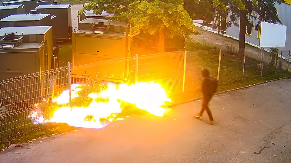 RazomUA - Arson in Siauliai: How Russia's Security Services Tried to Sabotage Equipment Shipments to the Armed Forces of Ukraine