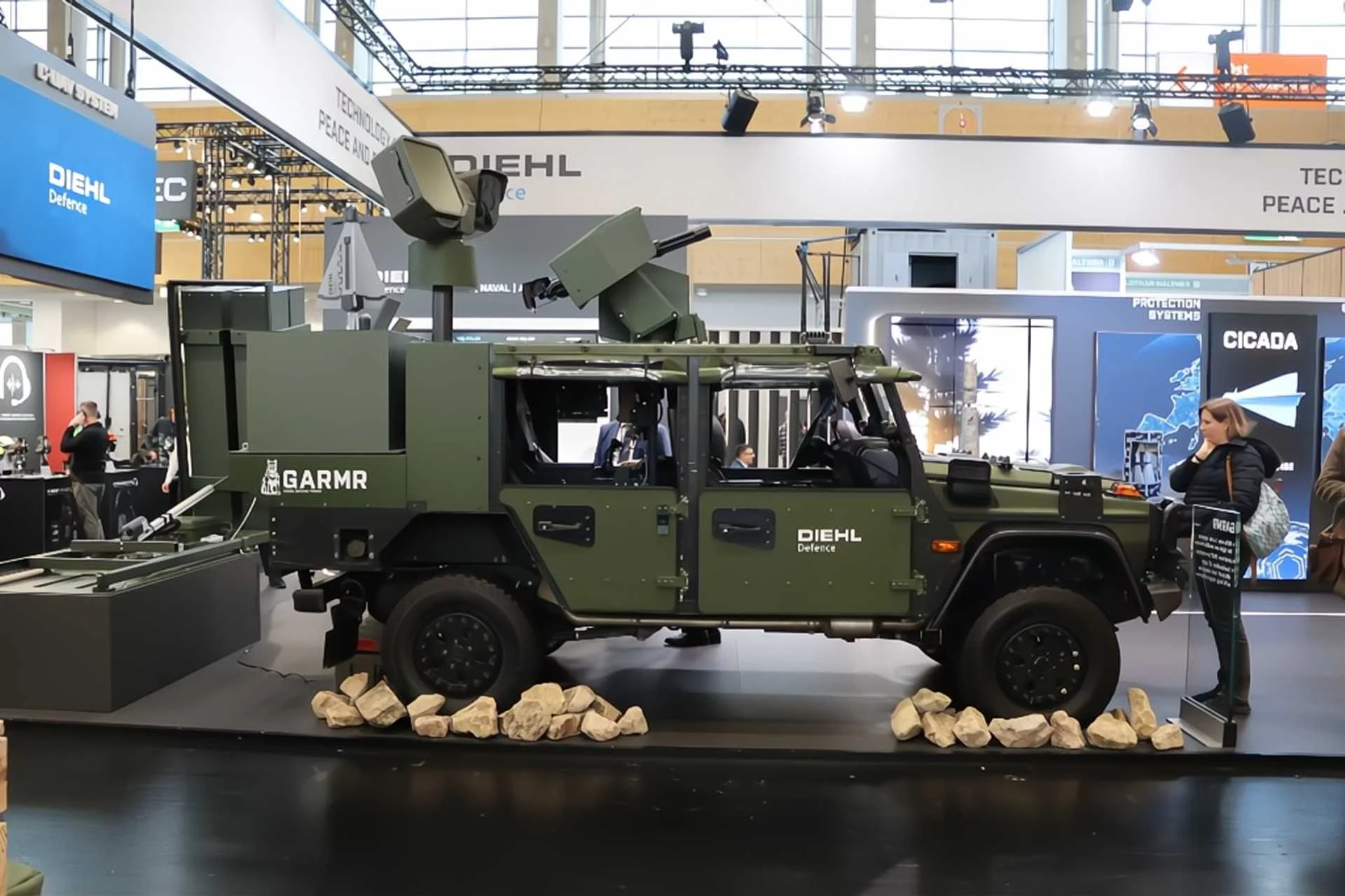 RazomUA - Diehl Defence unveils Garmr — mobile platform for intercepting drones beyond 70 km: what it means for Ukraine