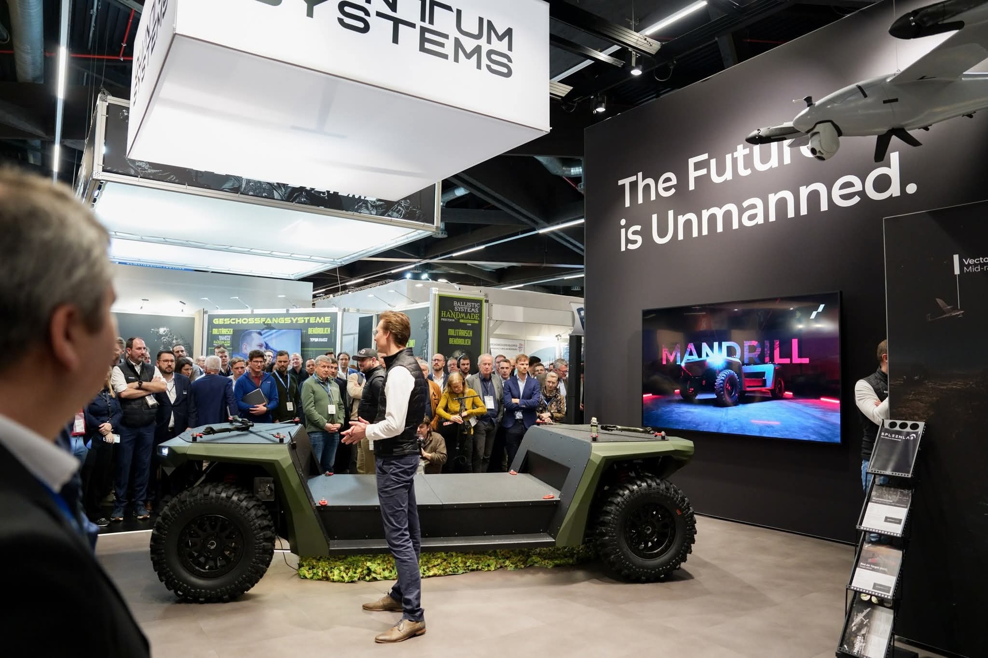 RazomUA - Mandrill від Quantum Systems: наземний робот 100 км/год і спільне виробництво з Frontline