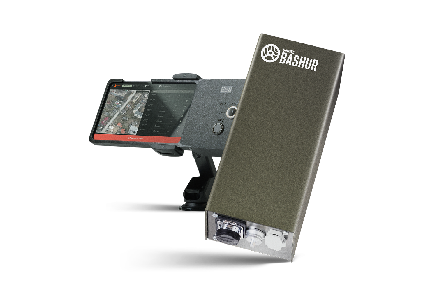 RazomUA - Unwave unveils mobile electronic warfare system 'Choven-2': roof-mounted unit to jam enemy drones