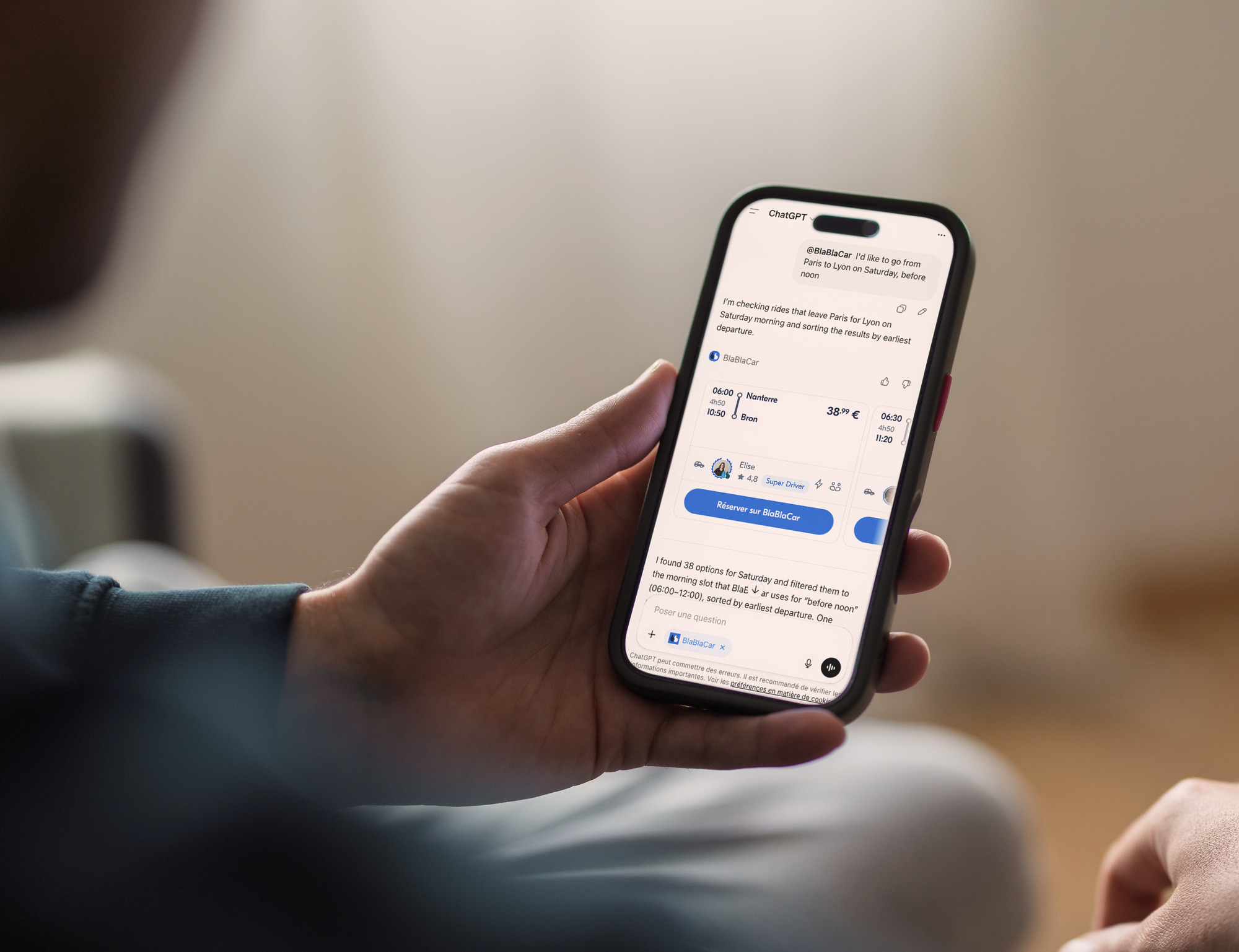 RazomUA - BlaBlaCar теперь ищет поездки через ChatGPT — достаточно описать маршрут словами