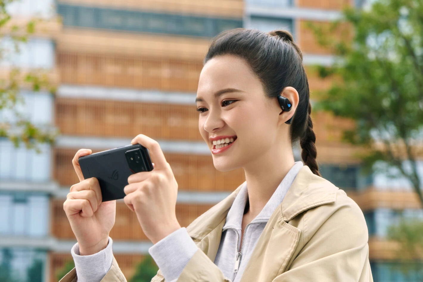 RazomUA - ROG Cetra Open: відкриті геймерські навушники з 64 годинами автономності — баланс звуку й безпеки