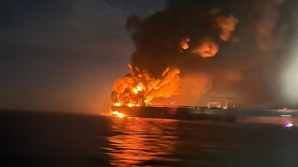 RazomUA - Zwei sanktionierte Tanker explodierten im Schwarzen Meer vor der Türkei