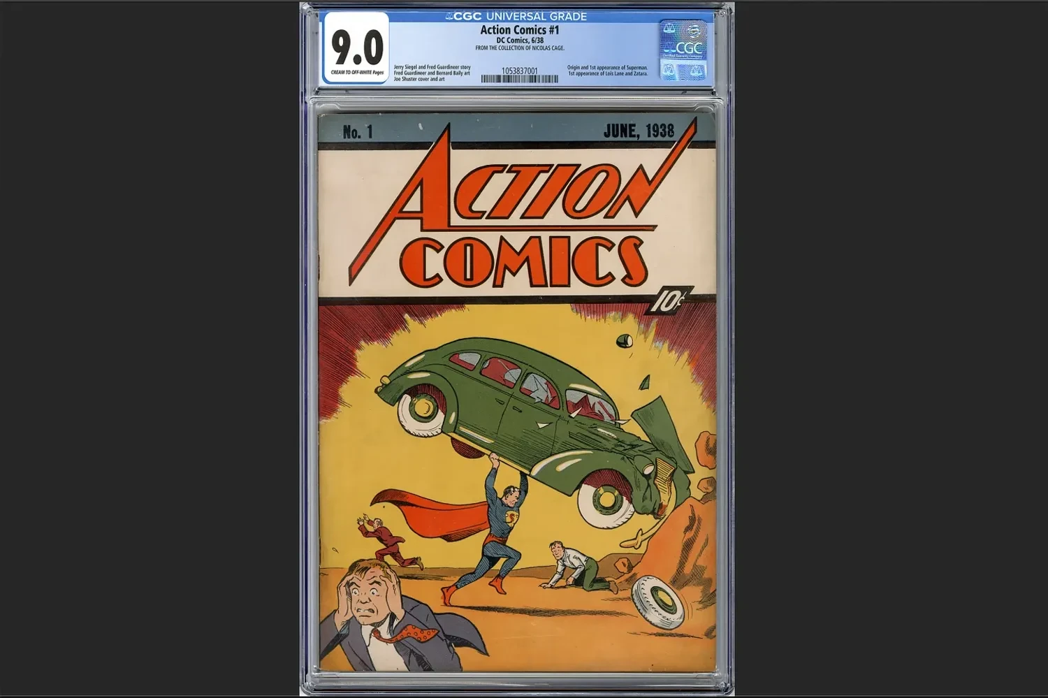 RazomUA - Action Comics No. 1 Sold for $15 Million: How Rarity, Film History and Theft Drove Up the Price