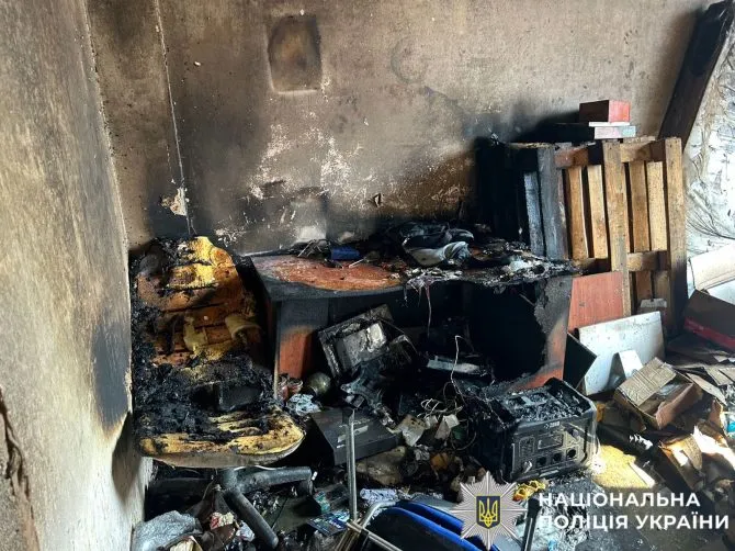 RazomUA - У Софіївській Борщагівці під час пожежі загинув 40‑річний чоловік — ймовірно через коротке замикання зарядної станції
