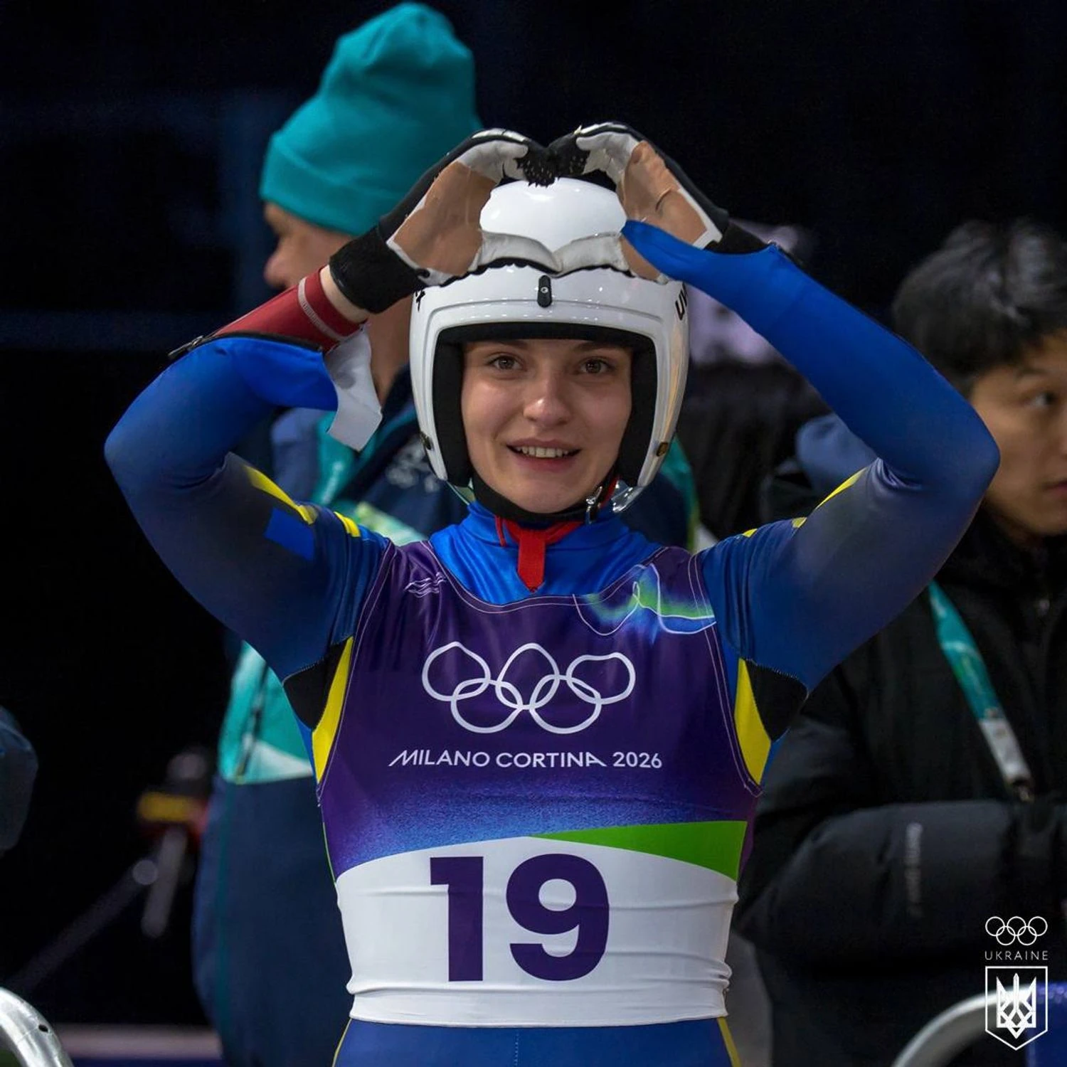 RazomUA - Олімпіада-2026: Туницька та Смага — 17–18 після першого заїзду. Що це означає для української санної школи?