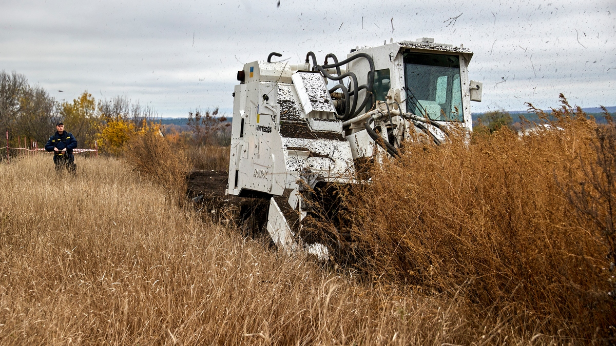 RazomUA - 7000 «минированных» гектаров государства выставят на аукцион — если их предварительно очистят саперы