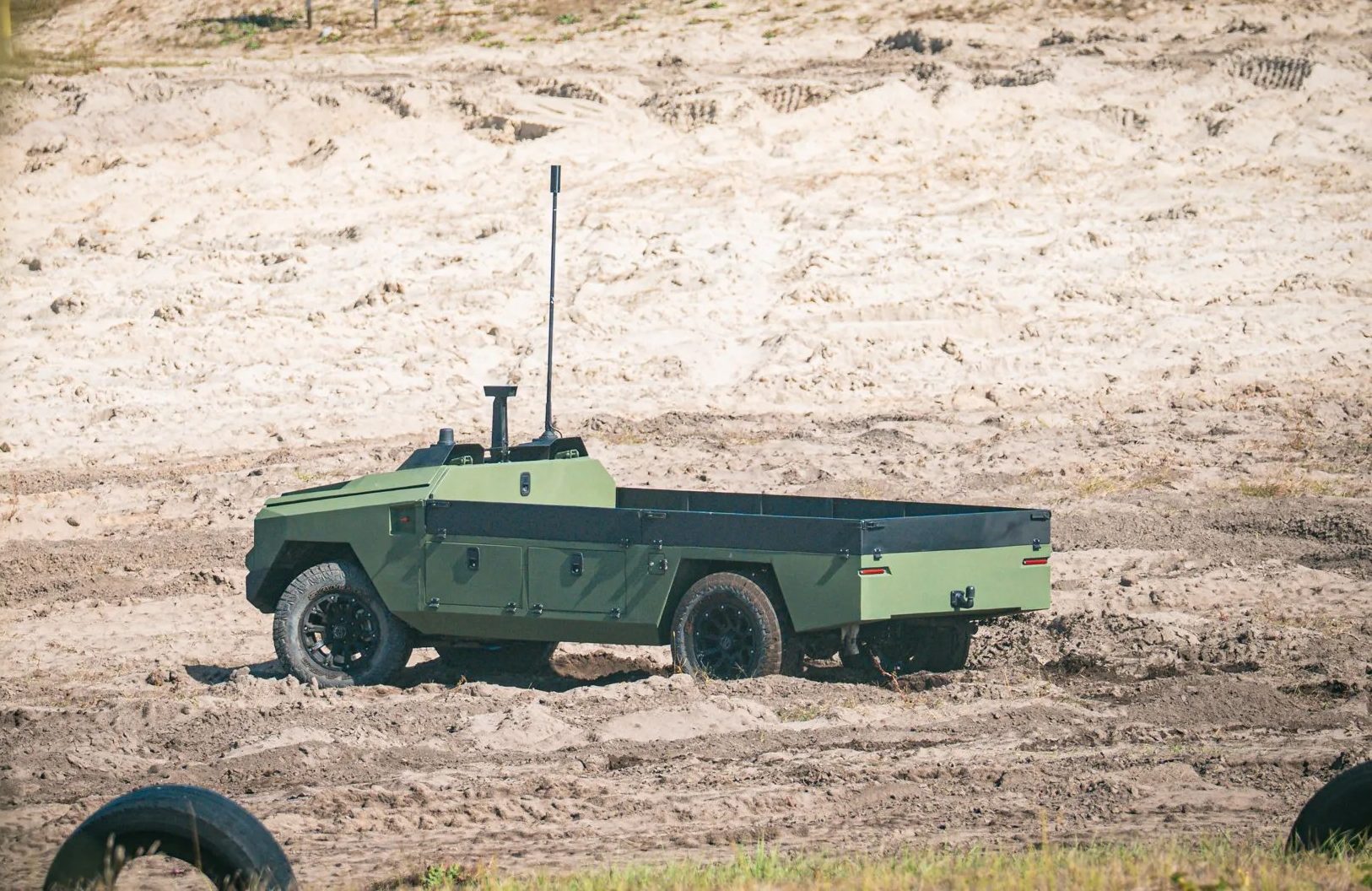 RazomUA - Roboter statt Lastwagen: Wie die verdoppelte Tragfähigkeit des Protector die Infanterie-Logistik verändert