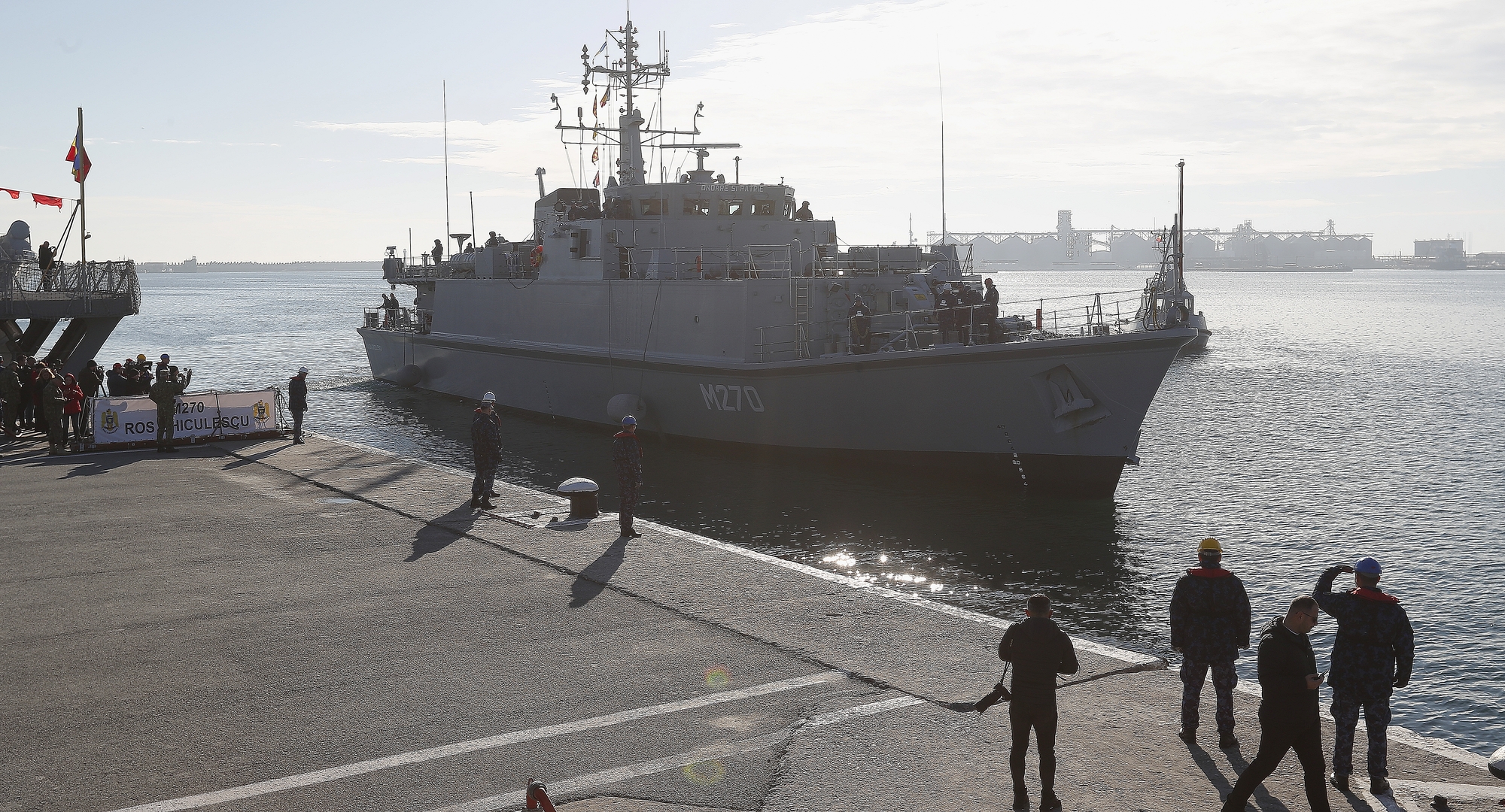 RazomUA - Drone with Dozens of Kilograms of Explosives Found at NATO Civilian Port. How Did It Get There?