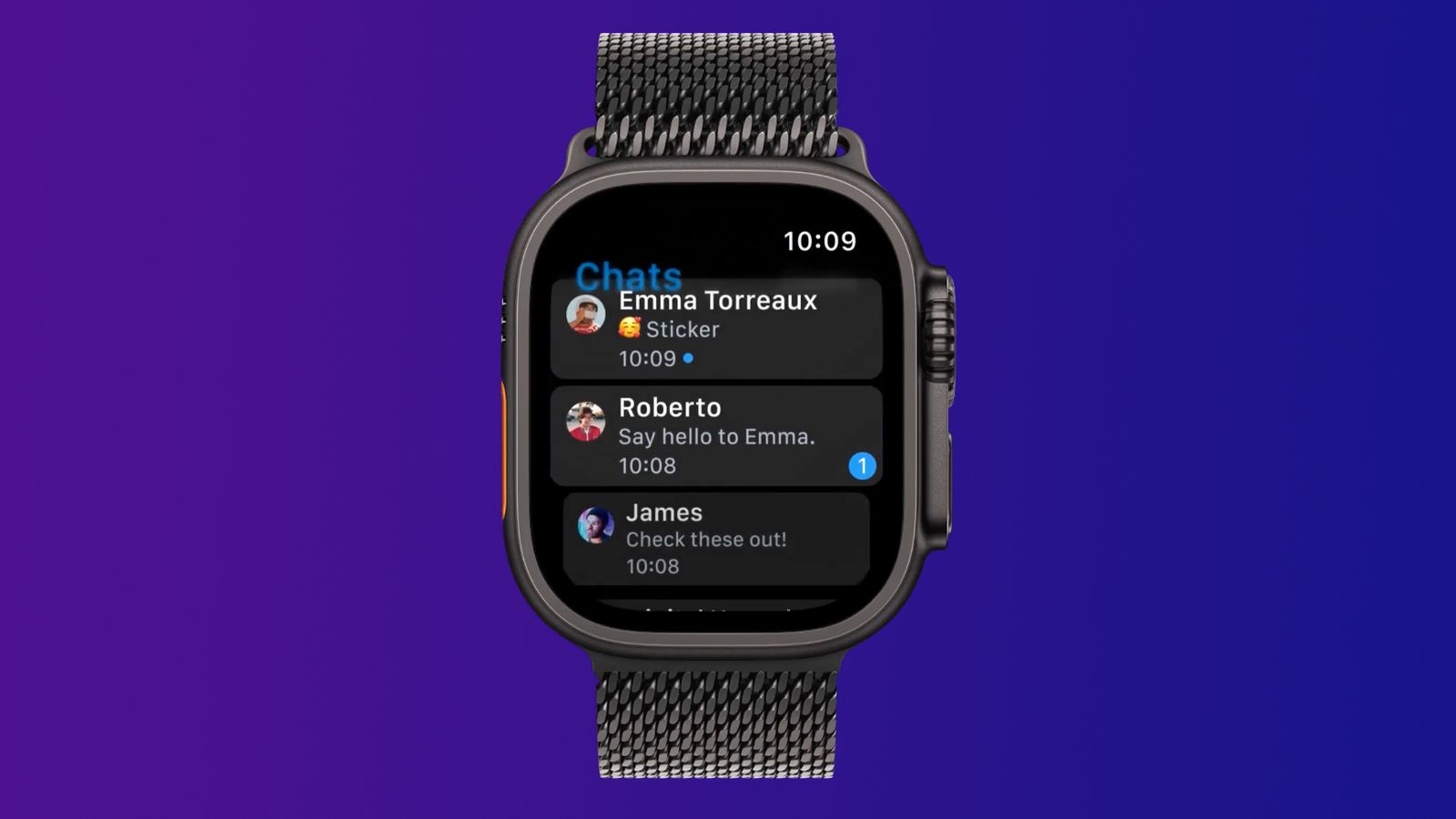 RazomUA - Telegram Returns to Apple Watch After 10 Years — This Time With QR Login Instead of Password