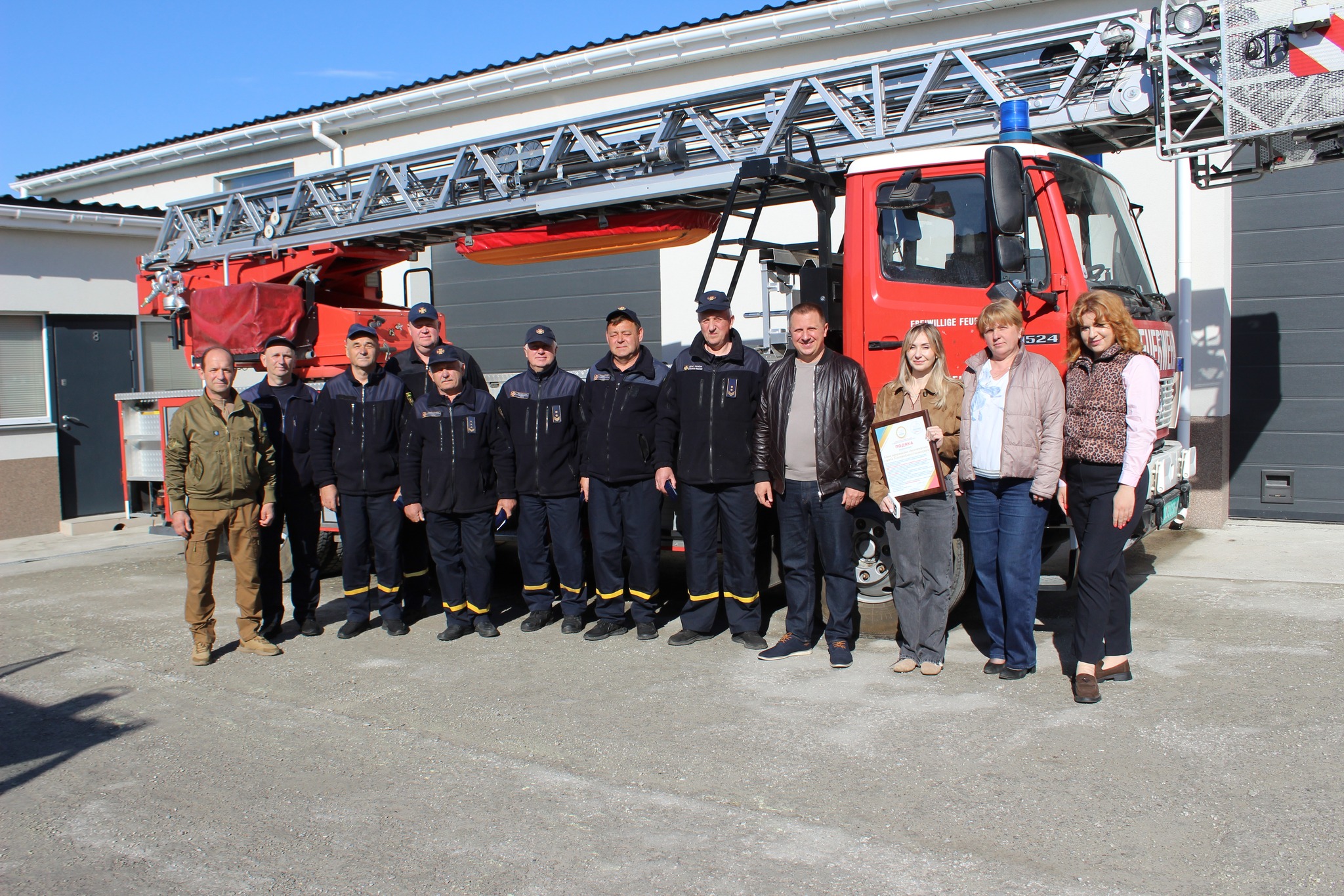 RazomUA - 3 Jahre im Dienst: Freiwillige Feuerwehr von Bilohoriwka hat 565 Einsätze absolviert und über 4.000 Anrufe entgegengenommen