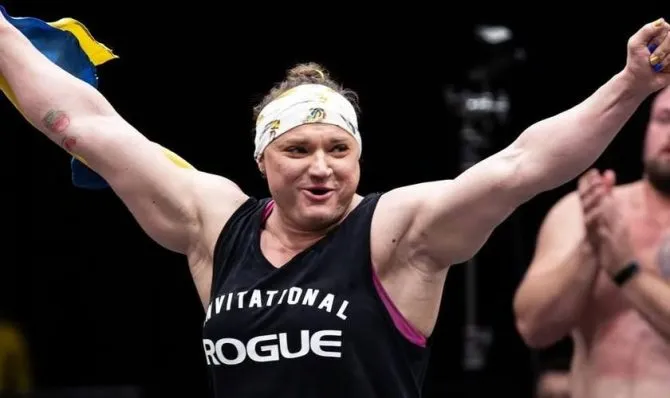 RazomUA - Irpin's strength on the world stage: Olga Lyashchuk — three-time Arnold Strongwoman Classic champion