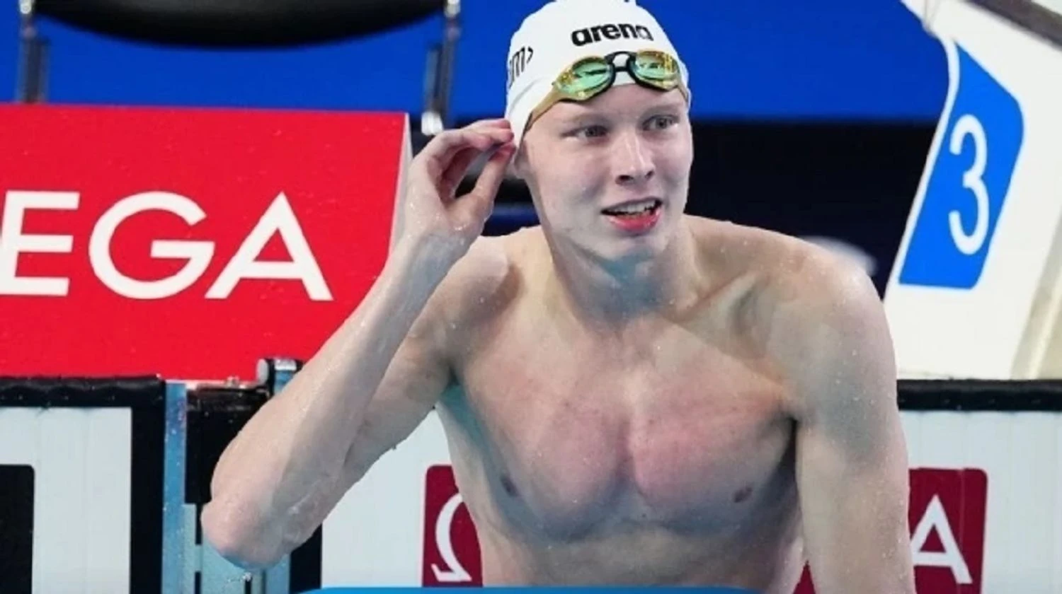 RazomUA - Nikita Sheremet — Silbermedaillengewinner bei der EM 2025 über 50 m Freistil
