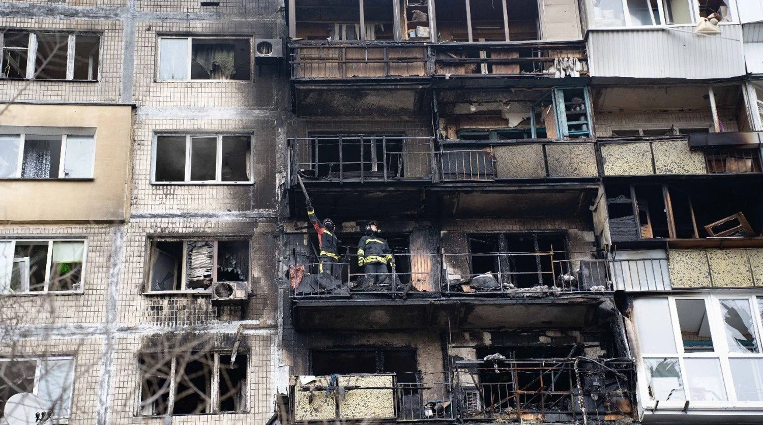 RazomUA - À Kyiv, la remise en état après les frappes du 29 novembre est achevée