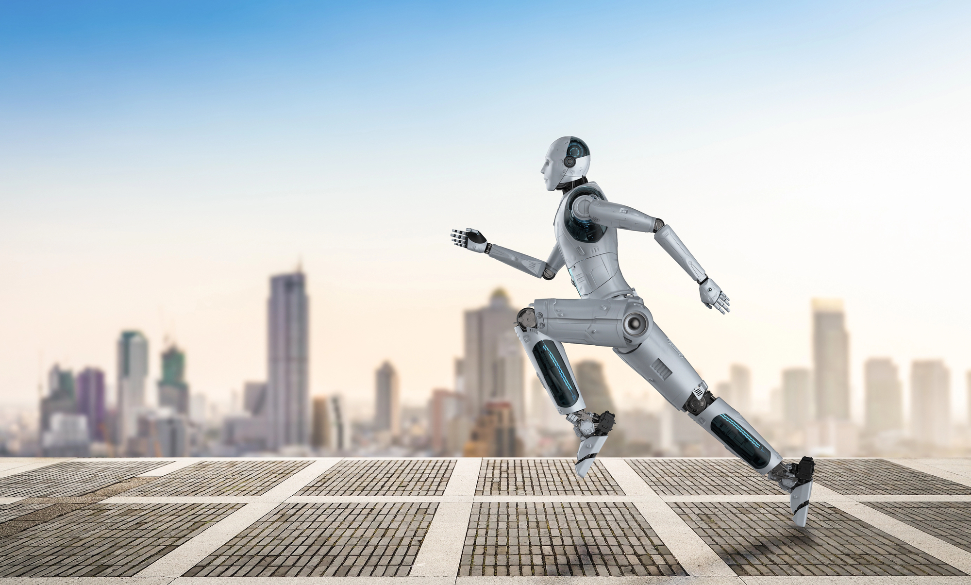 RazomUA - Robot Ran Faster Than a Human — But the Rules Allowed It to Stop and Change Battery
