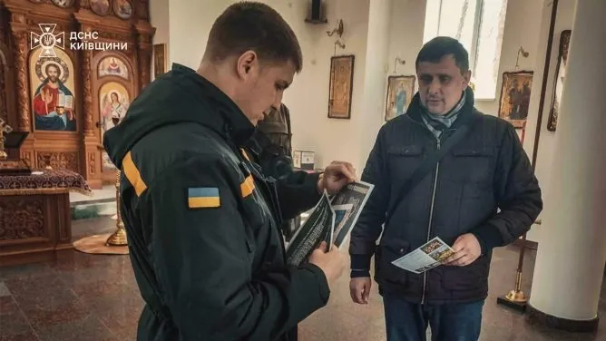 RazomUA - "A Candle a Meter from a Tree: Why Easter Safety Briefings in Irpin Are Not Just a Formality"