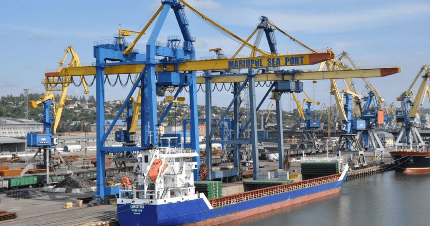 RazomUA - Le contrôle du port de Marioupol passe à Rostov-sur-le-Don