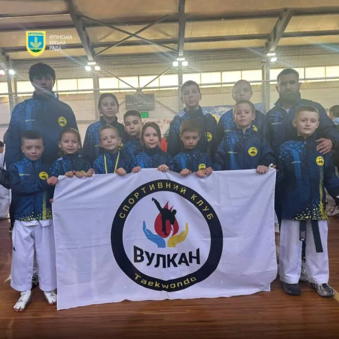 RazomUA - Irpin taekwondo athletes — 10 medals at the "Champions Cup" and a sign of the city's resilience
