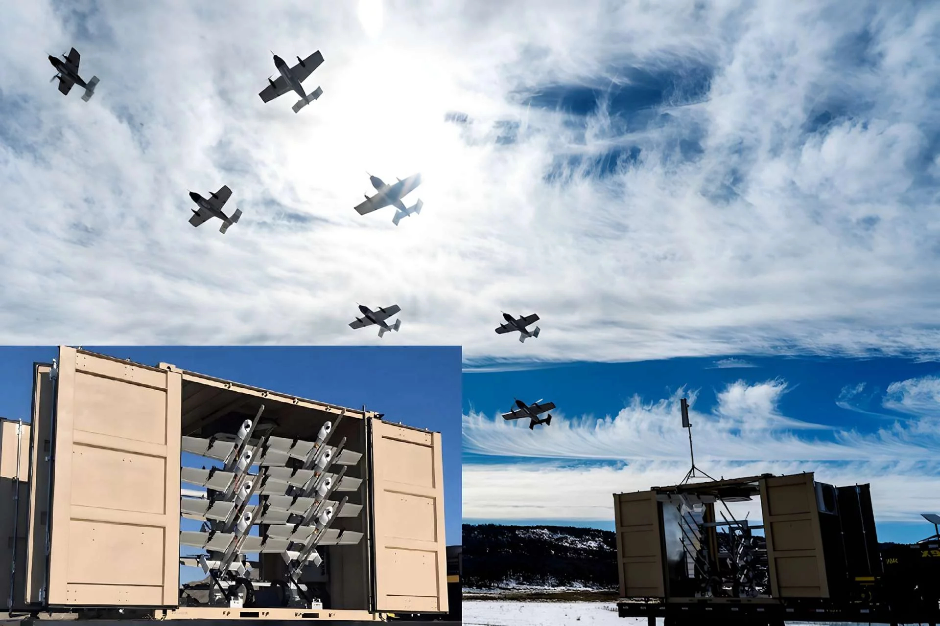RazomUA - 7 кг у рюкзаку і 150 км дальності: DZYNE Technologies показала дрон Blitz з контейнером на 100 БпЛА