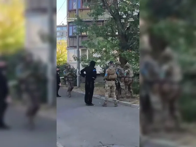 RazomUA - У Києві під час обшуку в справі про теракт фсб напали на групу СБУ