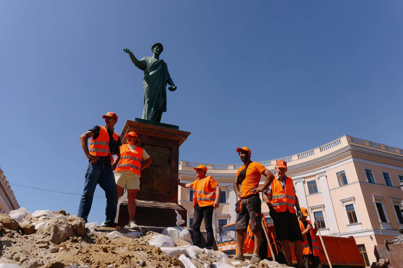 RazomUA - Дюк де Рішельє вийшов з-під мішків: що показав перший огляд після трьох років війни