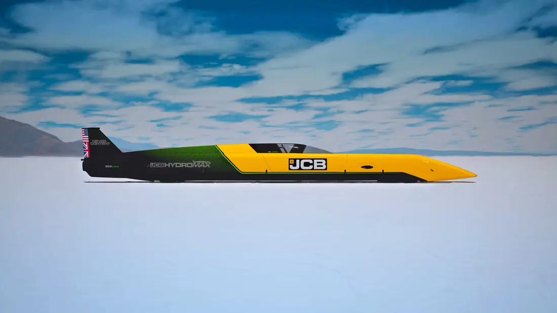 RazomUA - JCB хоче побити рекорд швидкості на водні — і довести, що воднева тяга підходить не лише для фури