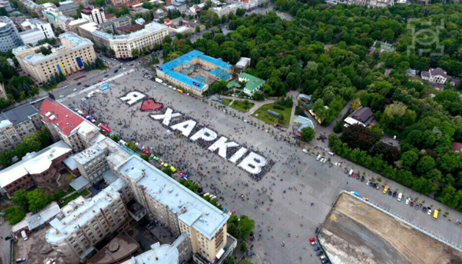RazomUA - Russia struck Kharkiv: two wounded in Shevchenkivskyi district