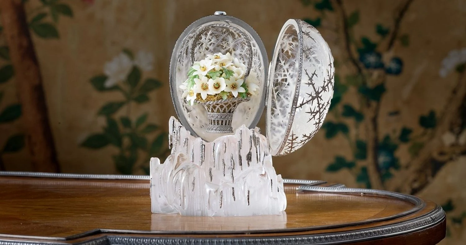 RazomUA - Kaiserliches «Winterei» von Fabergé für £22,9 Mio. (30,2 Mio. $) verkauft